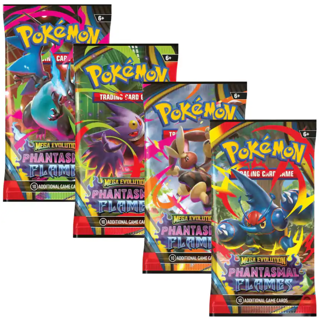 Pokemon TCG: Phantasmal Flames (Blister Packs)