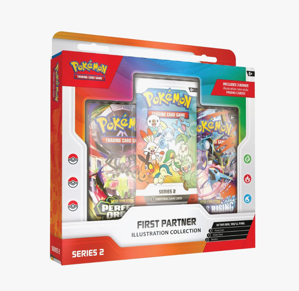 Pokemon TCG: First Partner Illustration Box (Series 2)